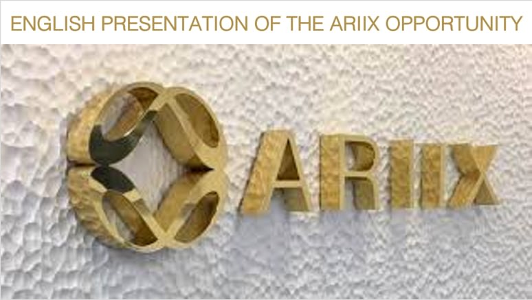 ARIIX Opportunity Flyer English