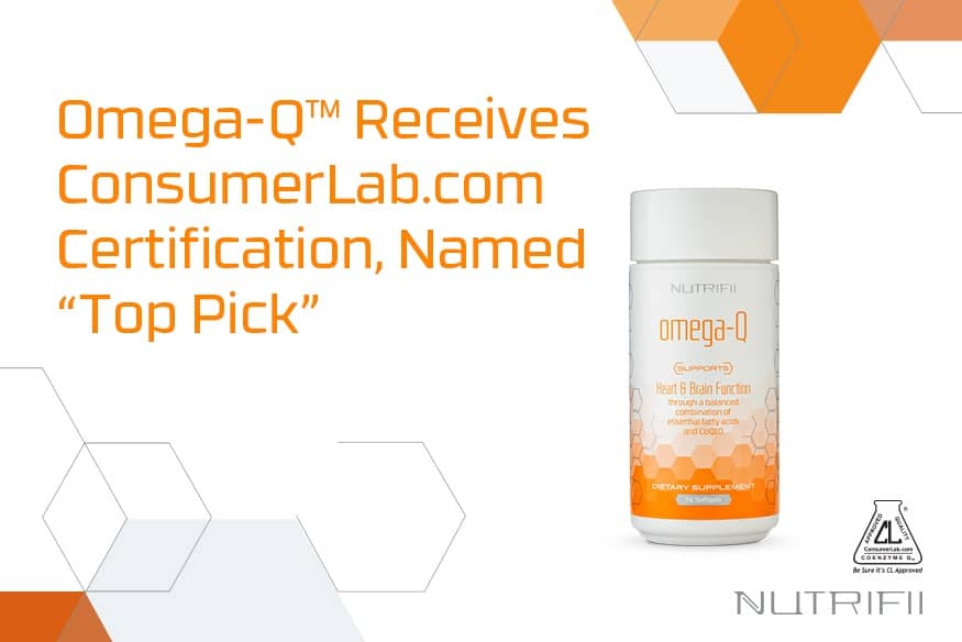 Omega Q consumerlab certification